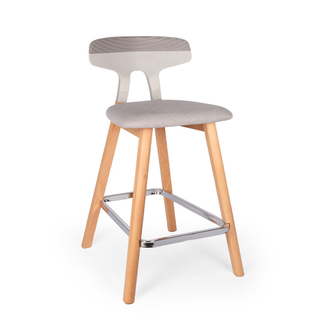 SHINE OHV-80 ALTO GRIS /PATAS DE MADERA