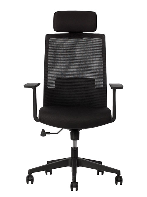 Artic Black Respaldo Alto